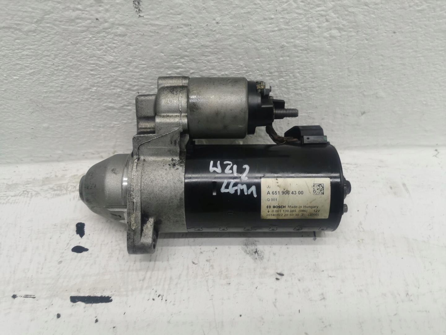 starter MERCEDES E-KLASA W212 2.2 A6519064300