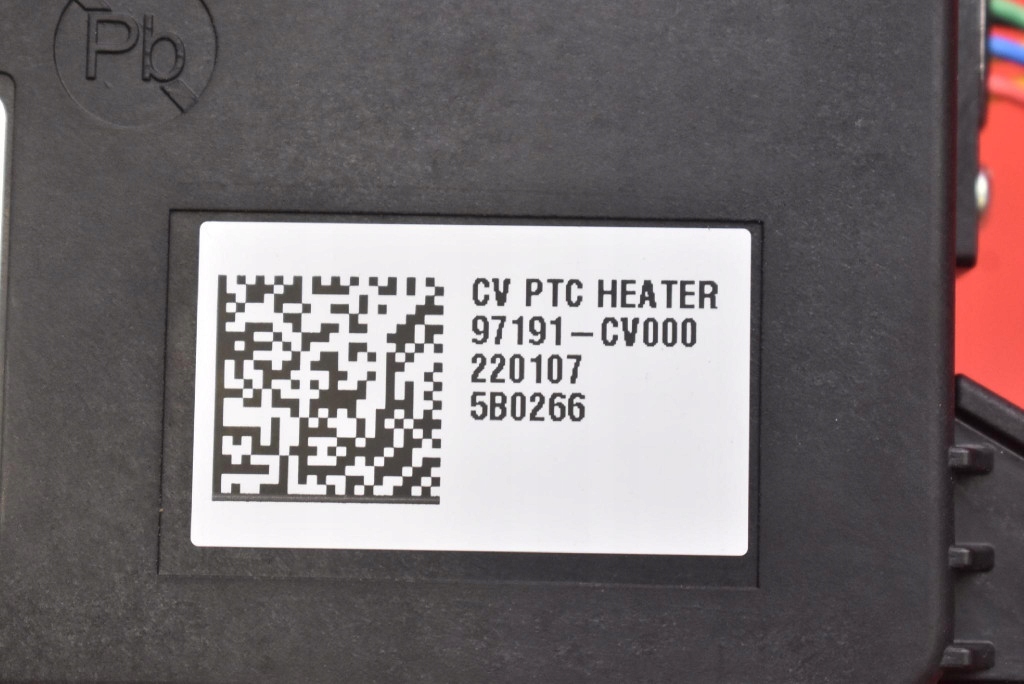 heater electrical 97191-CV000 E13105-0584 KIA EV6 77.4 kWH 229 KM 21
