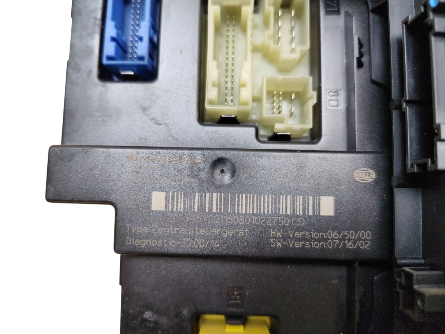 compartment module control unit SAM MERCEDES C W204 2045457001 2045456132