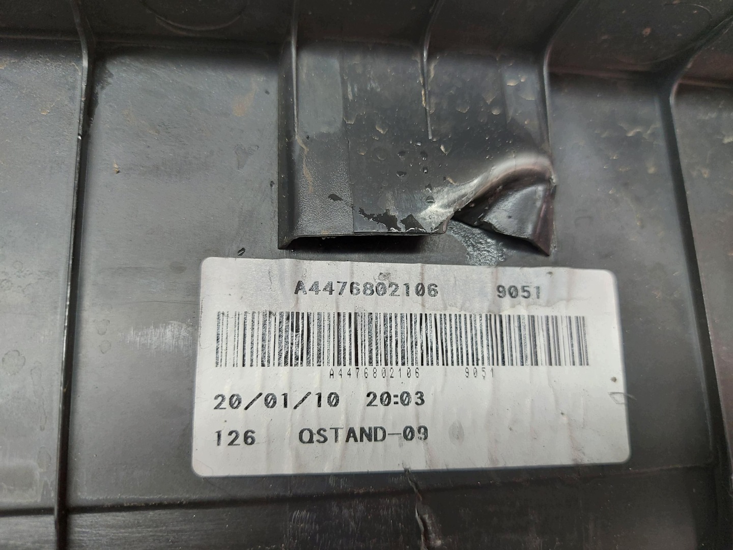 Mercedes w447 Vito V220d threshold stopien left front oryg a4476802106