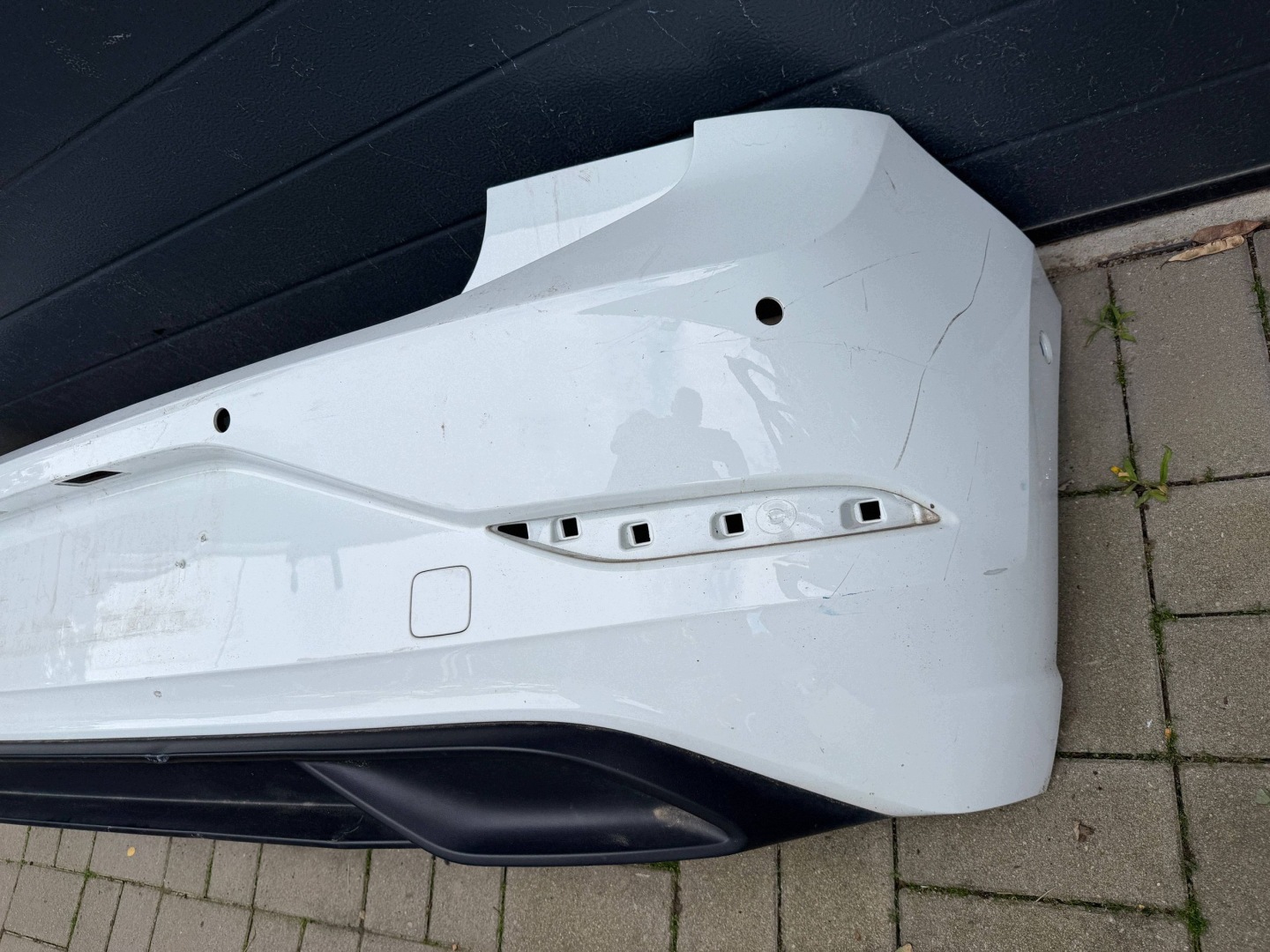 Vw Polo 2G Lift 23- bumper rear part rear