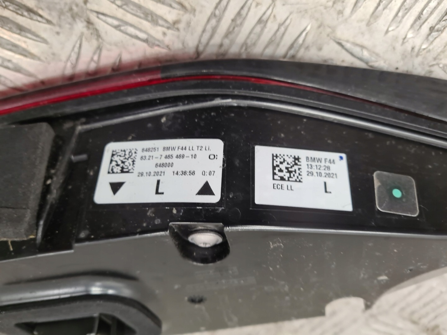 BMW F44 light rear part left EU 7465469