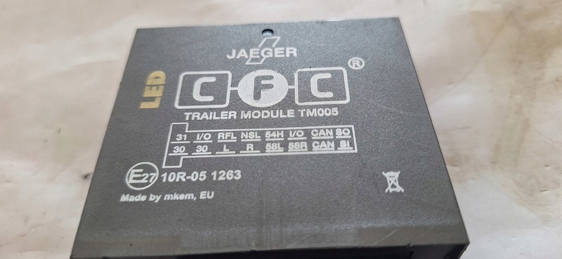 module control unit HAKA HOLOWNICZEGO OPEL ASTRA II 10R051283