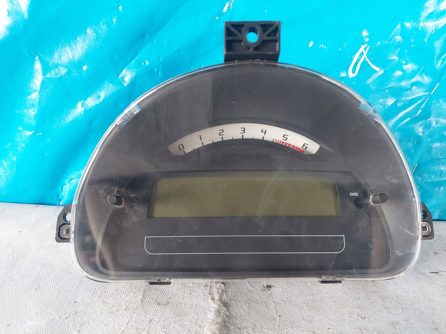 dials clock CITROEN C2 1.4 HDI P9660225880