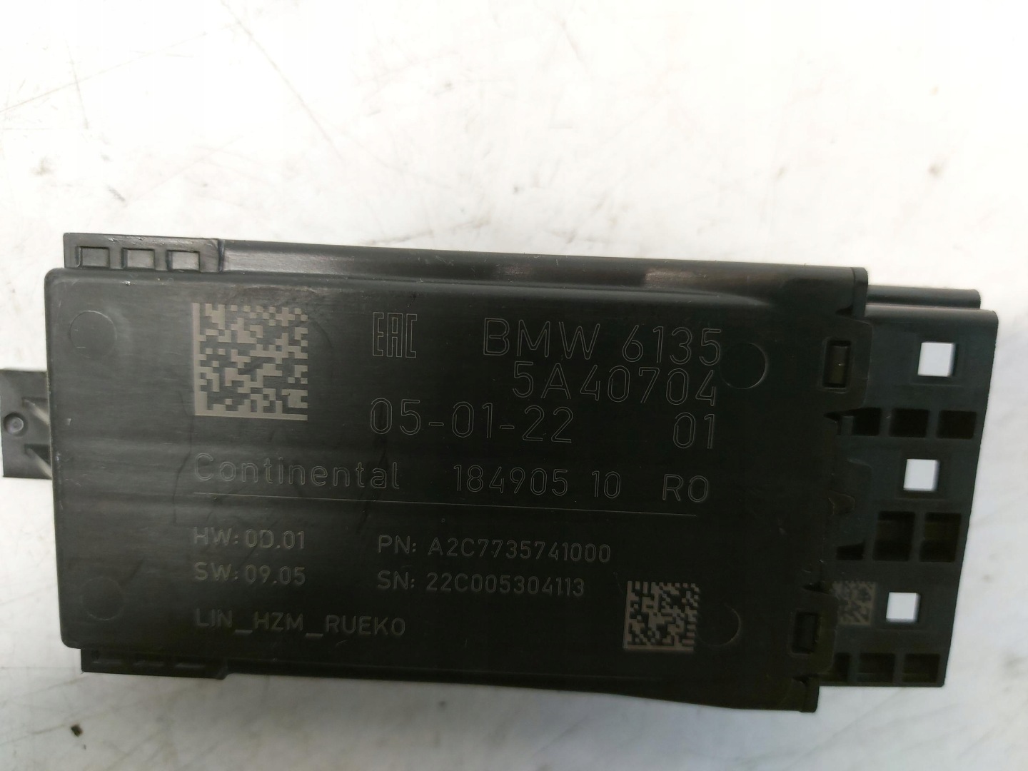 BMW U06 220d Module Unité de contrôle Siège 5A40704
