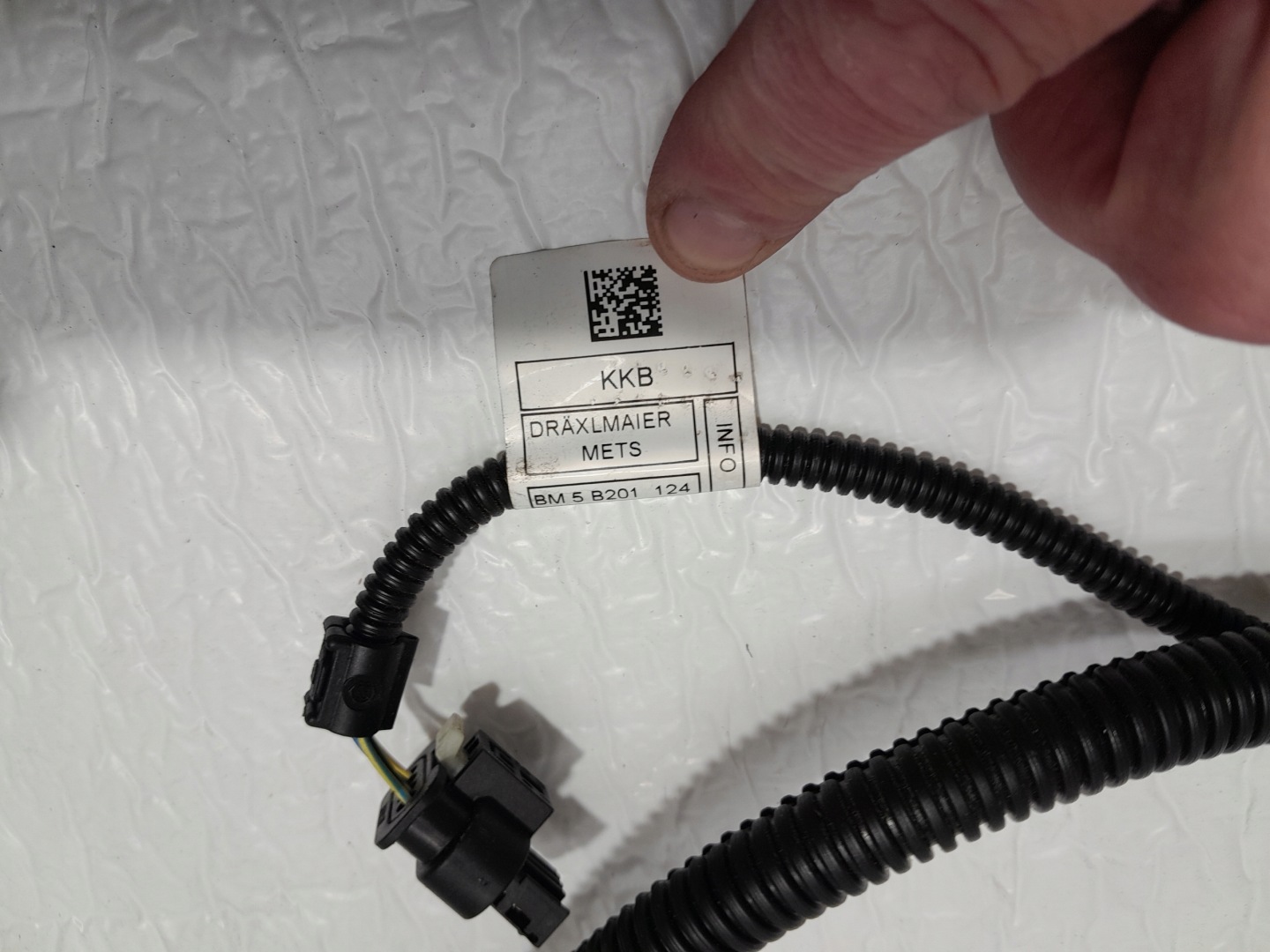 BMW X3 G01 LCI bundle motor wiring 8743497