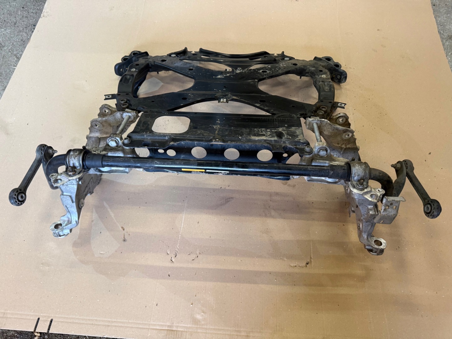 AUDI A6 C8 axle beam front subframe axle beam front 4K1399347 4K0411309E