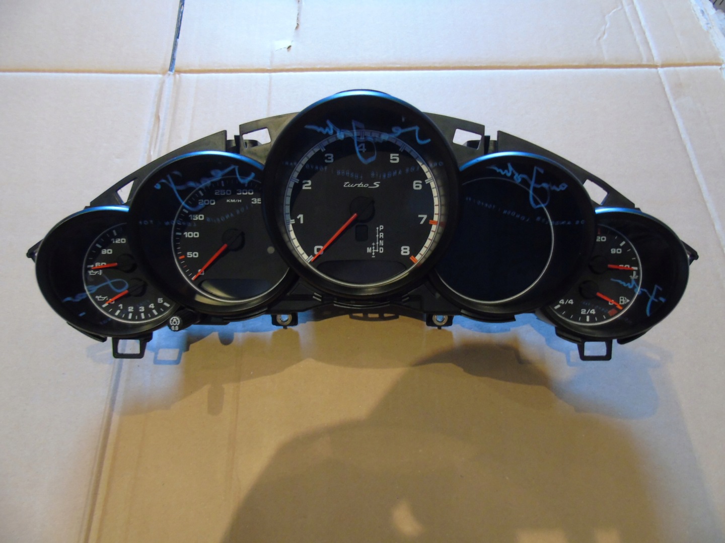 dials clock PORSCHE PANAMERA 970 TURBO S LIFT 1 9