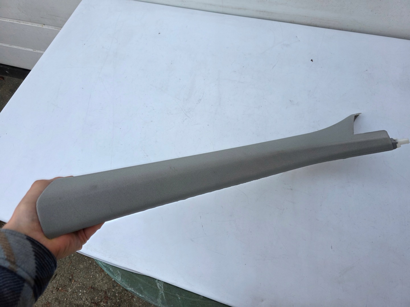Blende Abdeckung SLUPKA links vorne A AUDI Q5 80A graue TITANGRAU
