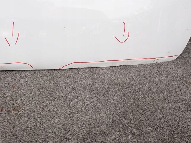 OPEL ZAFIRA C PROACE III boot doors rear part below szybe uchylna