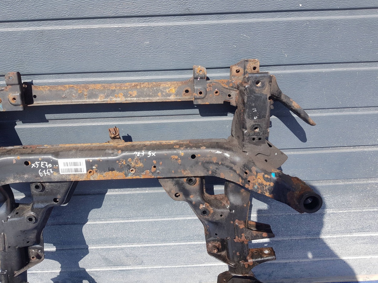 axle beam front axle beam subframe of the engine front BMW X5 E70 X6 E71