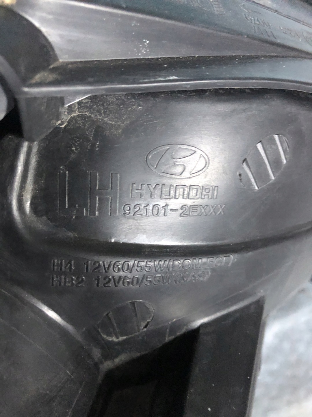 REFLEKTOR left HYUNDAI TUCSON 04- NR.R0