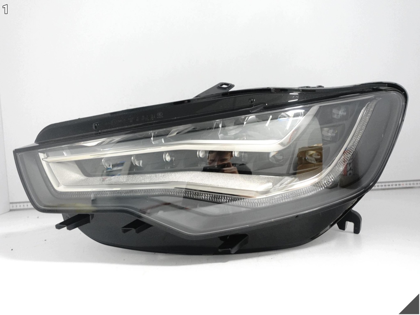 AUDI RS6 4G0 AVANT C7 13-15 light FULL LED left front EUROPA dark black