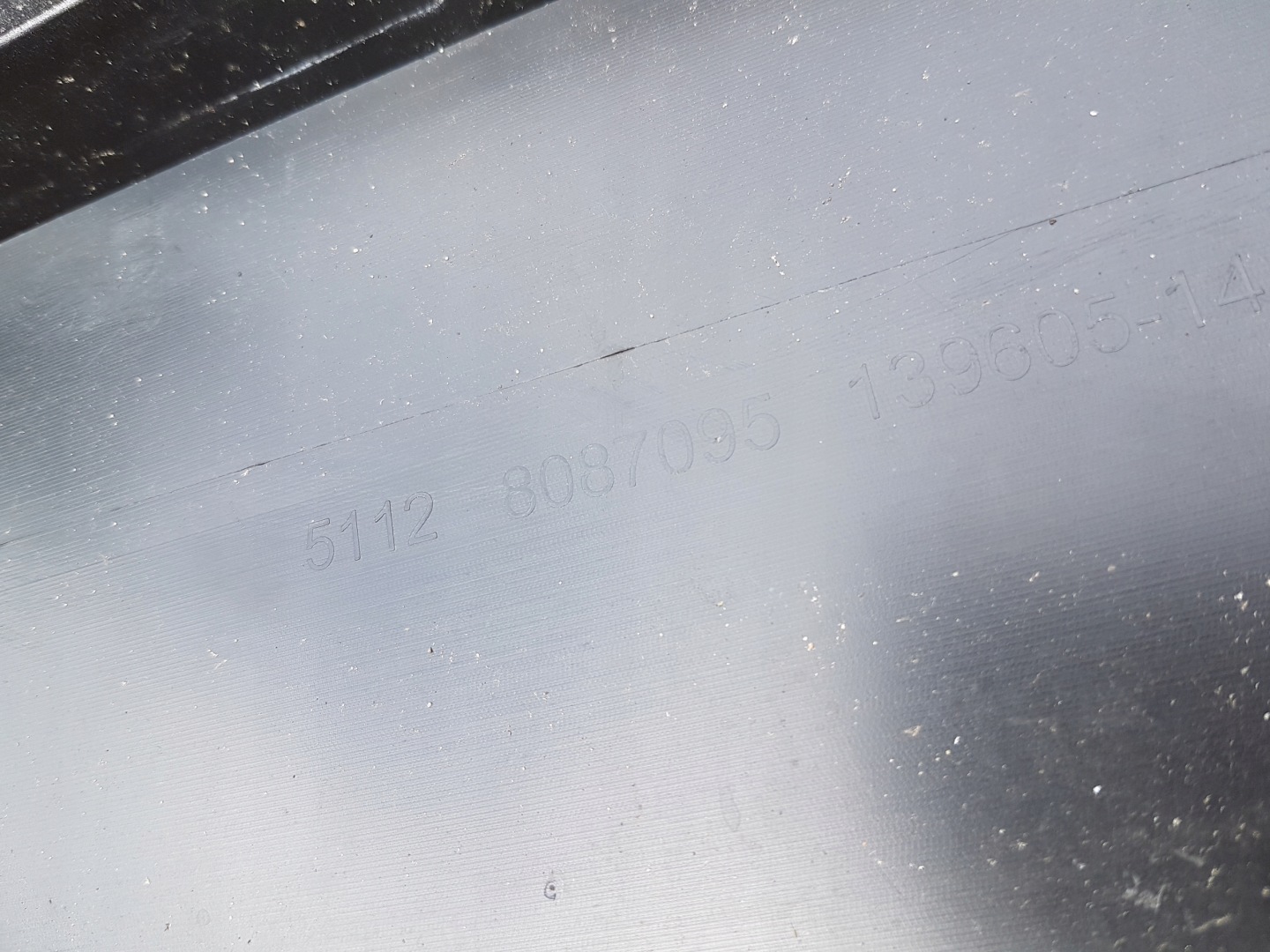 bumper rear BMW X3 G45 m-packet 8087095