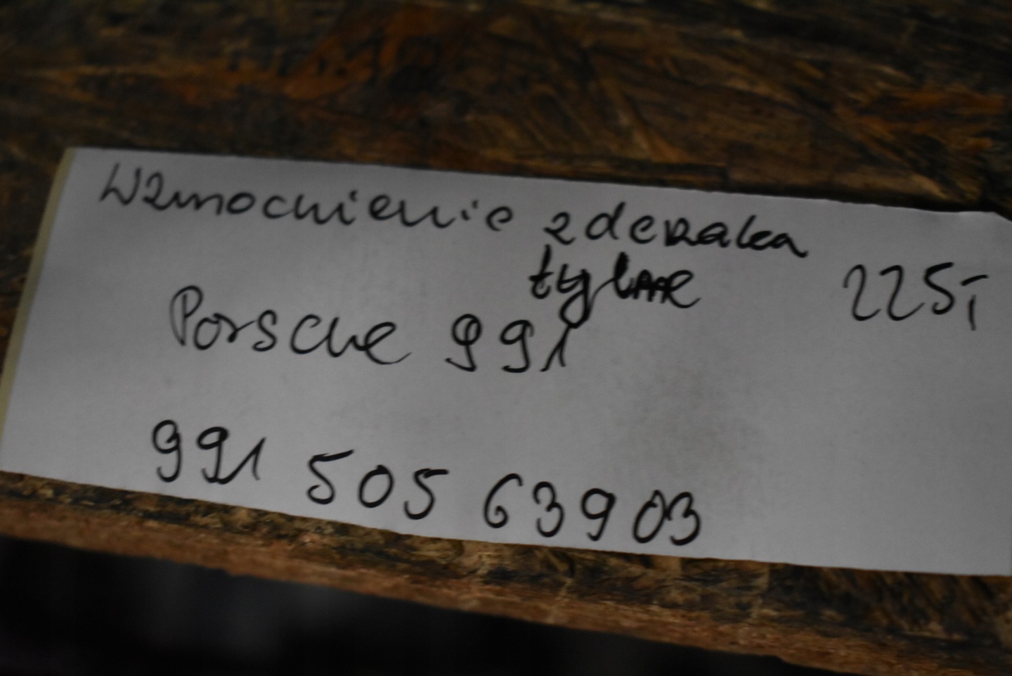 IDEALNE Traversa Paraurti posteriore PORSCHE 991 1
