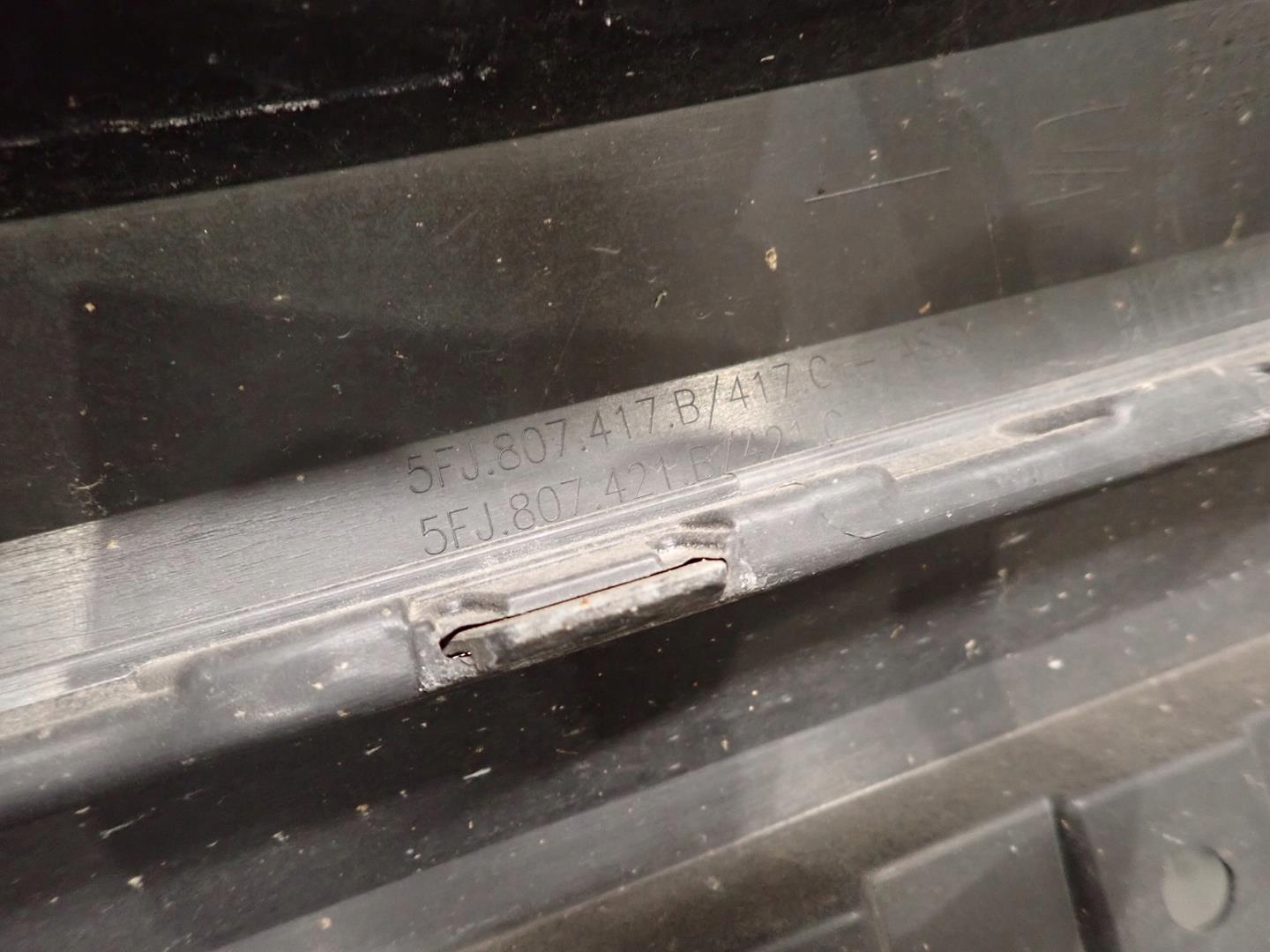 bumper rear part rear SEAT TARRACO 2018- 5FJ807417B