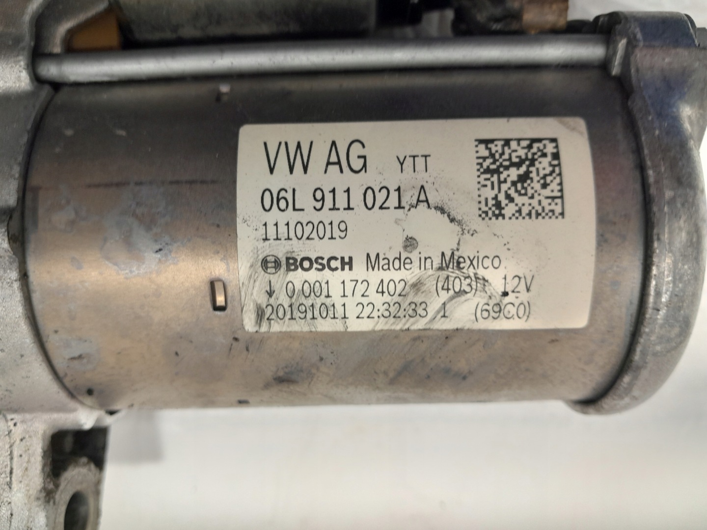 AUDI Q5 80A 2.0 TFSI startér MOTORU 06L911021A
