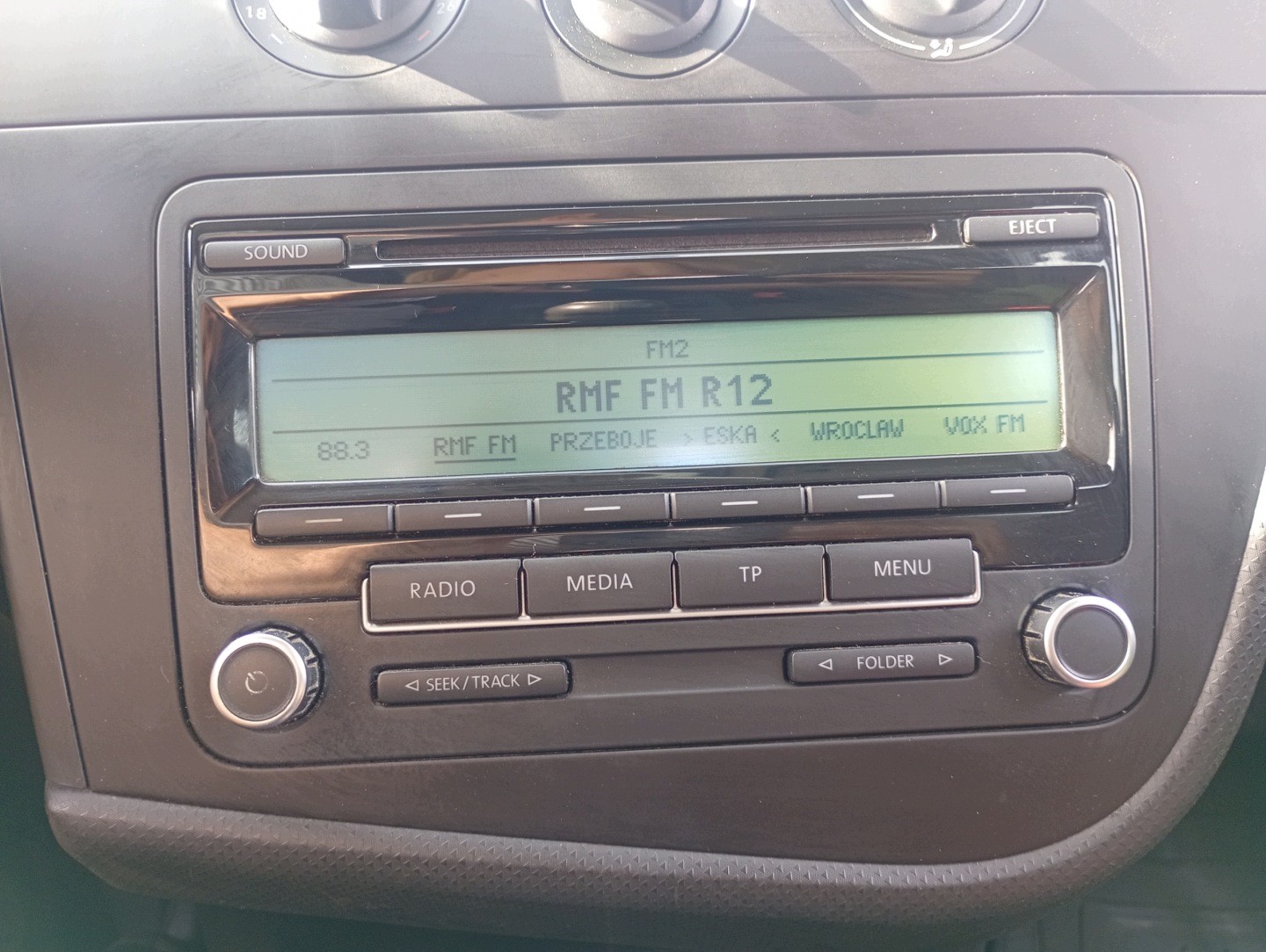 RADIO original CD fehlt code Seat Leon 2 II 05-13