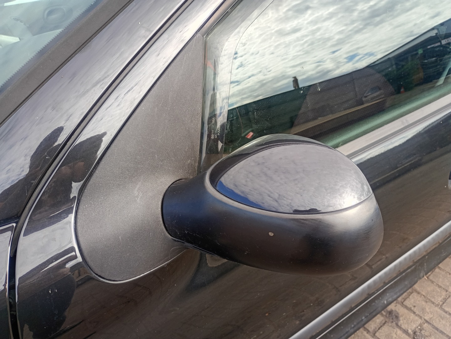 mirror left manually Peugeot 206 SW 02-07 kod lakieru EXL