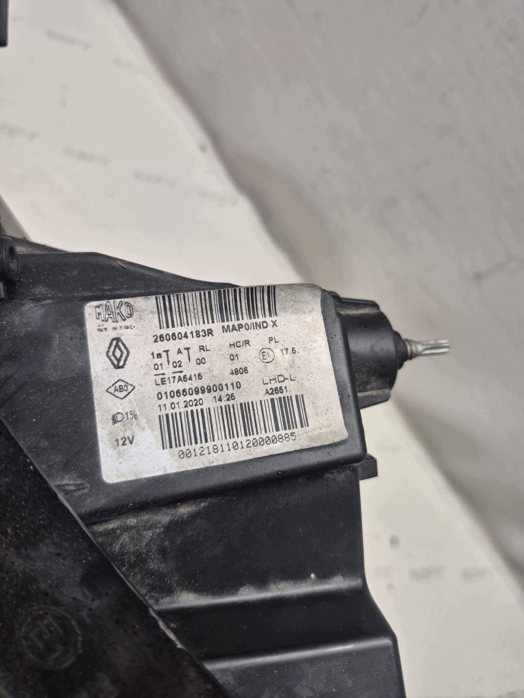 RENAULT CLIO V 5 19-light left front front FULL LED 260604183R