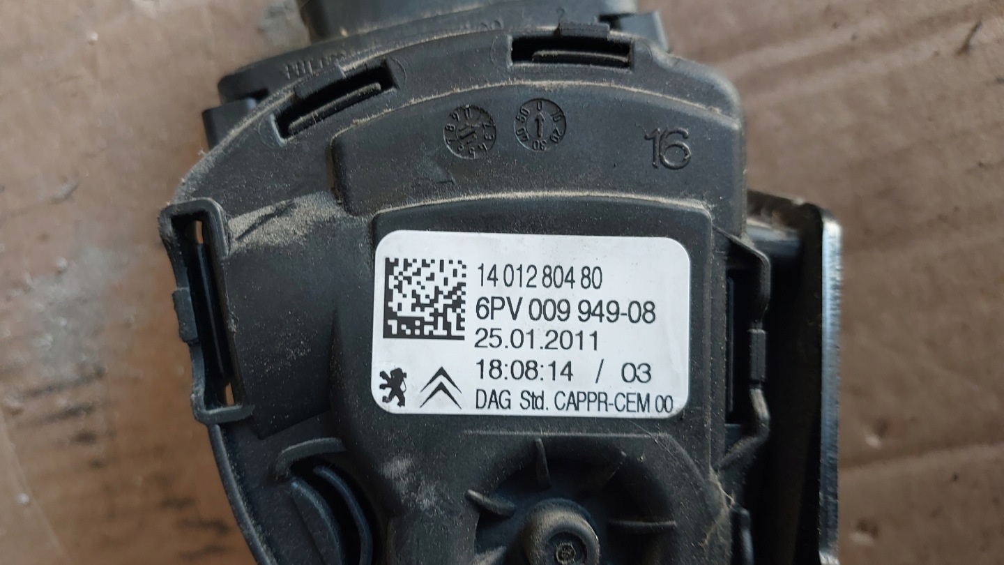 potentiometer accelerator pedal SCUDO II EXPERT II JUMPY II ORGINAL 2006-2015rok