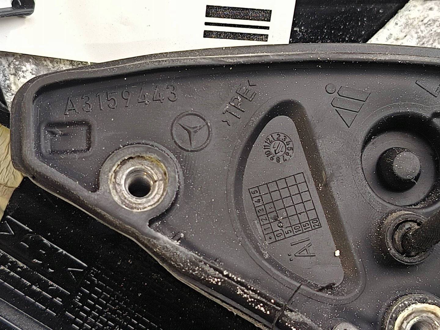 Spiegel rechts PIN 7 MERCDES-BENZ KLASA-E W212