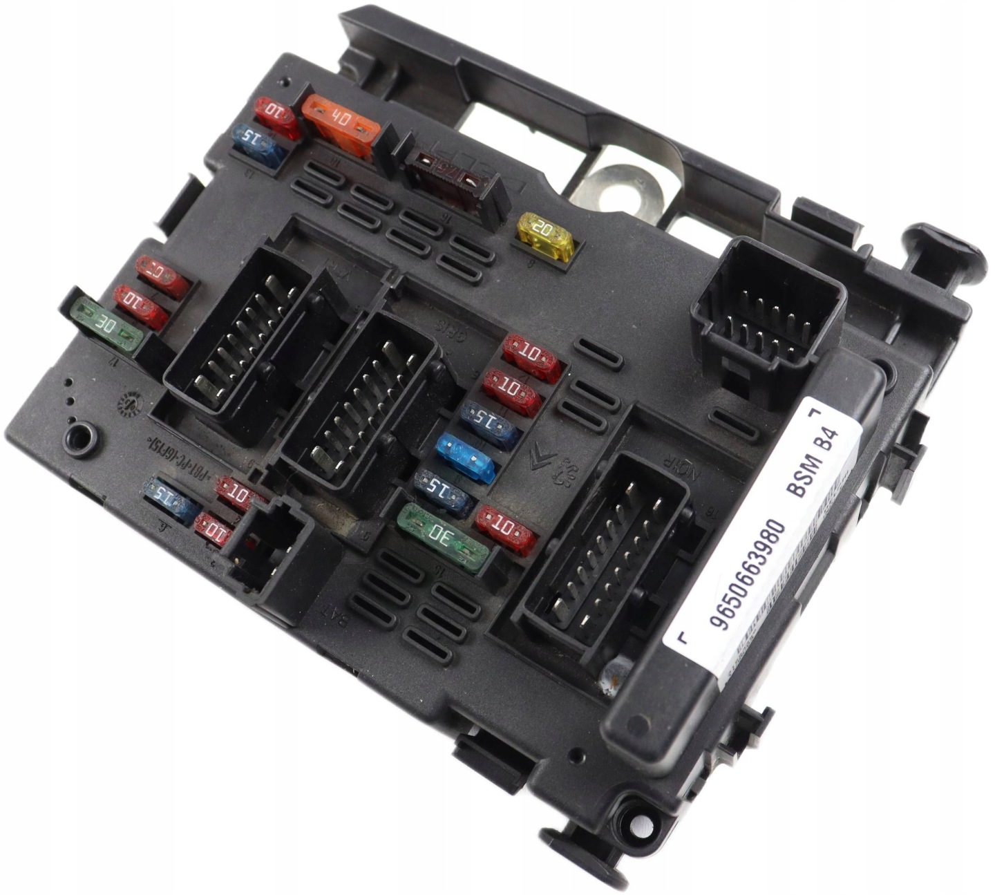 CITROEN PEUGEOT module compartment control unit BSM 9650663980