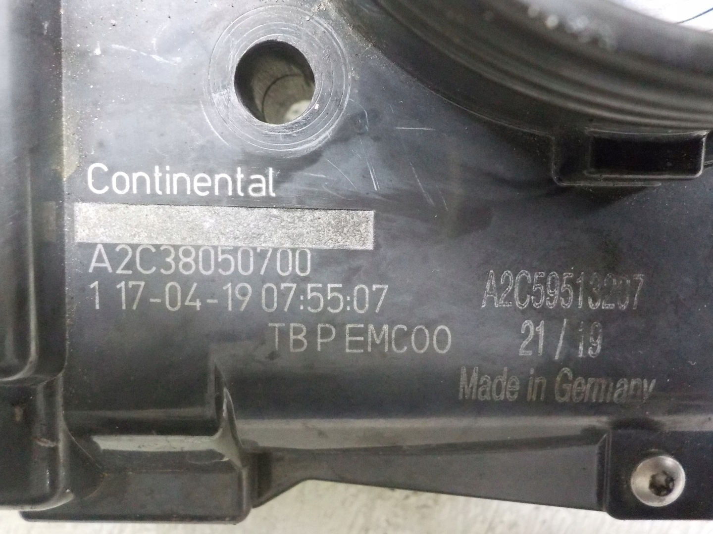 Valvola a farfalla CITROEN C3 PICASSO 1.4 VTI A2C38050700
