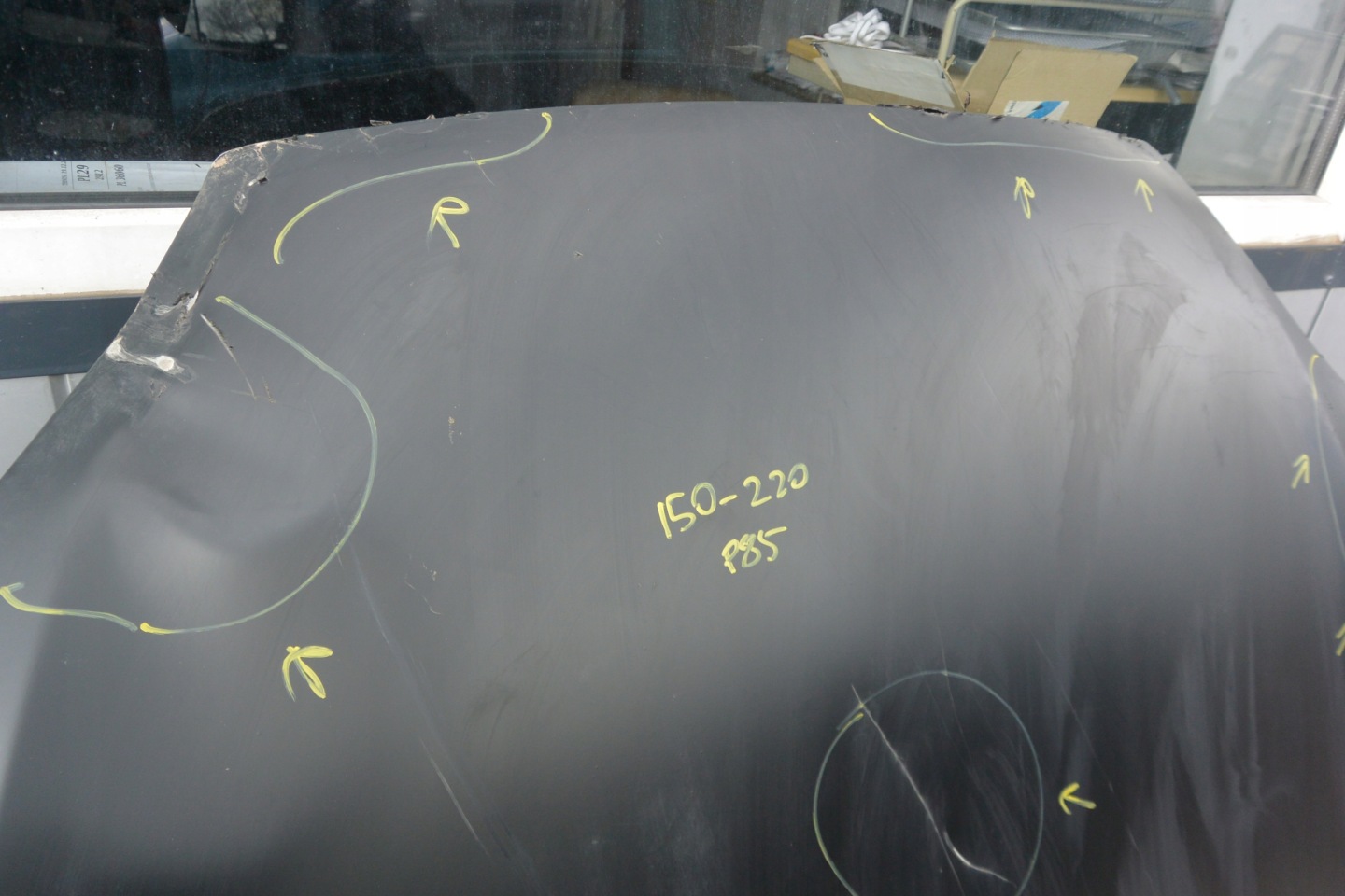 TESLA MODEL S 12- bonnet cover front