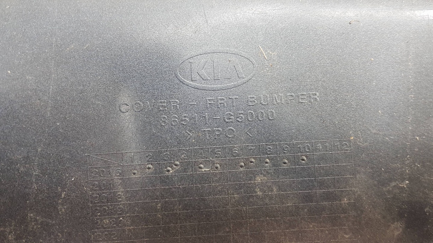 KIA NIRO 2016 - bumper front 86511-G5000