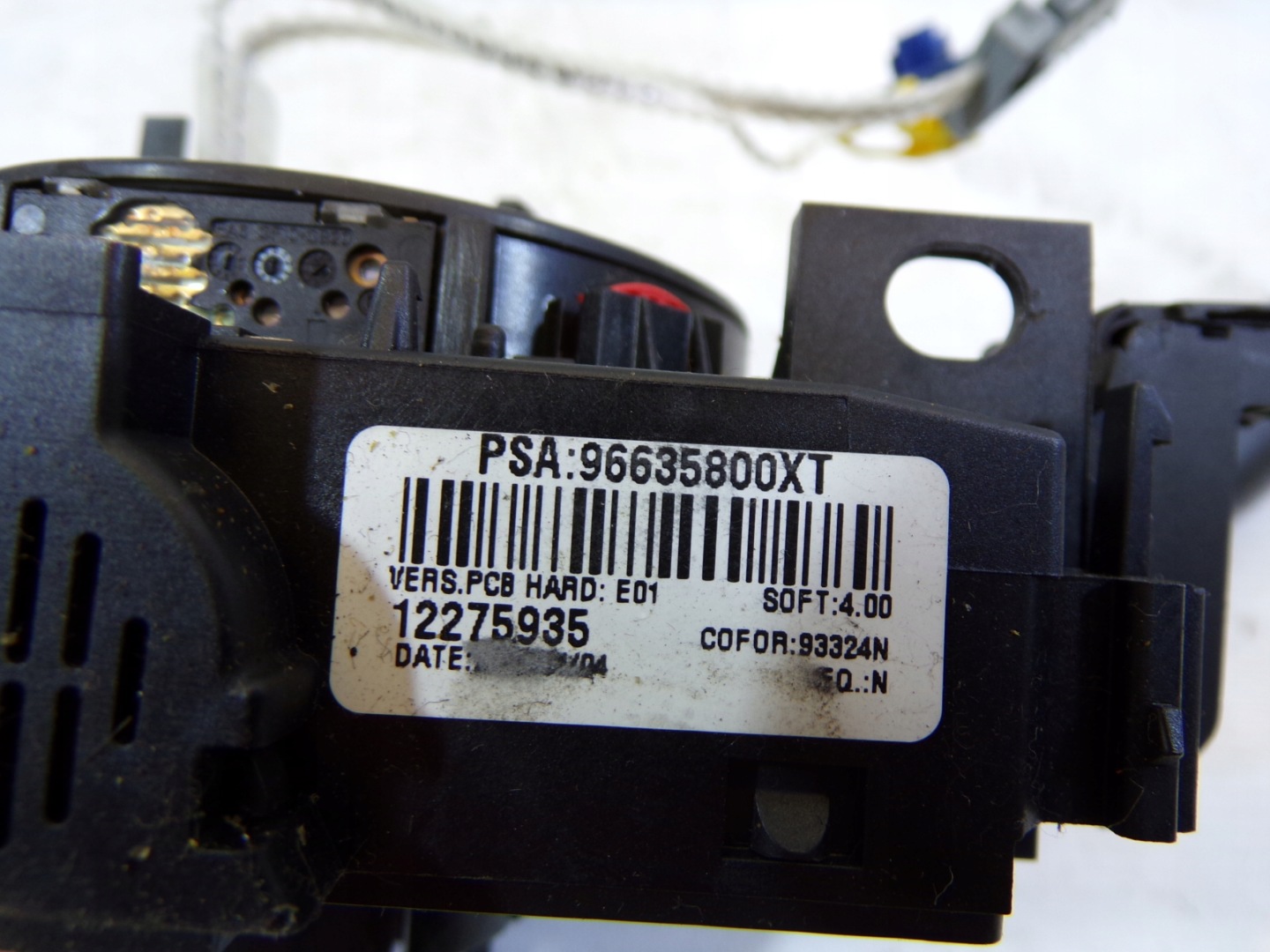 DEVIO LUCI TERGICRISTALLO TERGI PEUGEOT 307 96635800XT