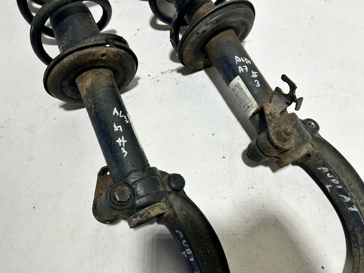 shock absorber right left front AUDI A7 4G A6 C7 4g0031d