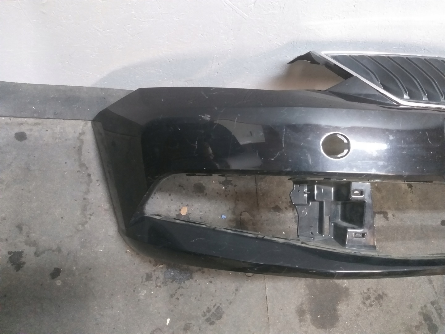 BUMPER FRONT SKODA FABIA III 3 6V