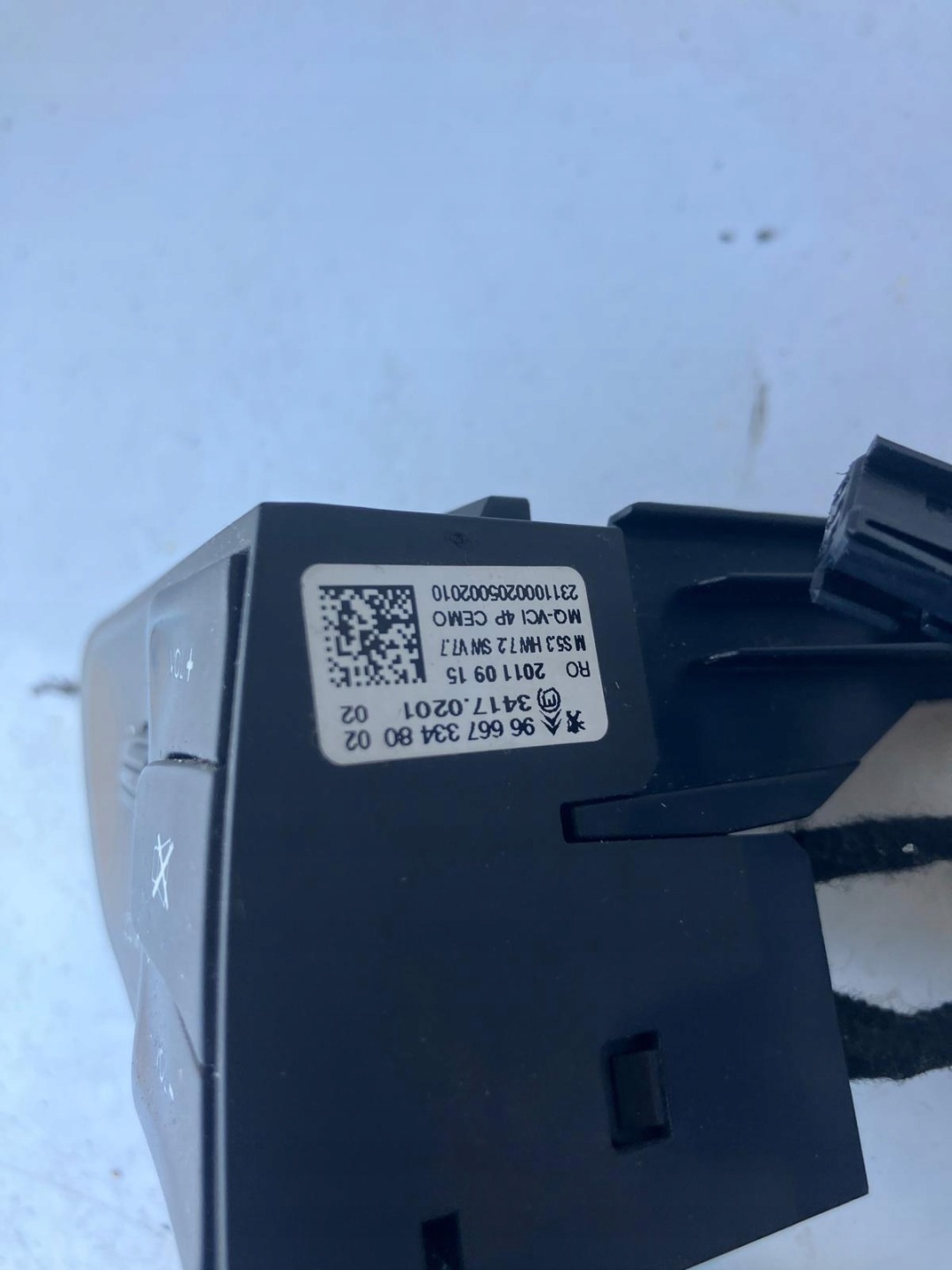 Commandes MULTIFUNKCJA Volant PEUGEOT 508 et 9666733480