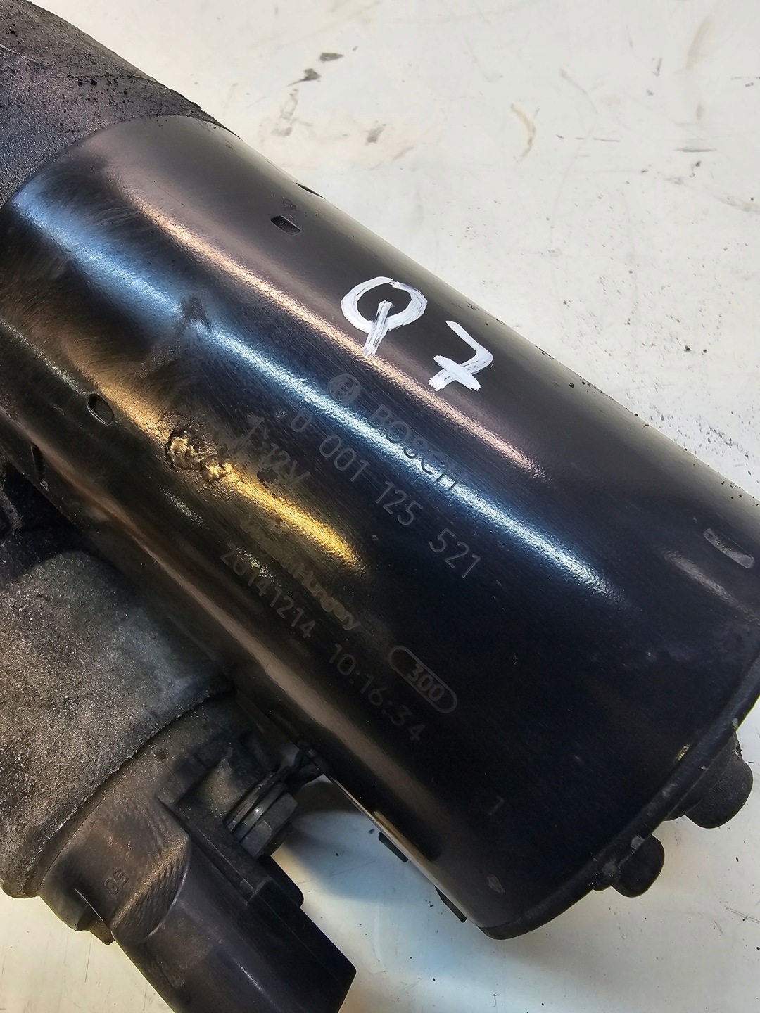 starter AUDI Q7 4L 3.0 TDI 0001125521