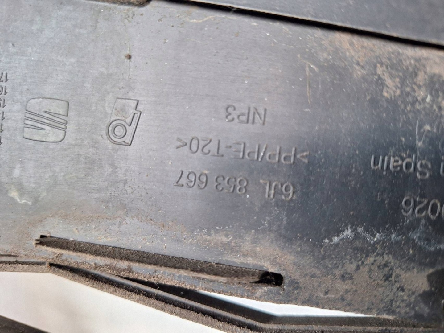 IBIZA IV 6J CUPRA 08-11 bumper 6JL853667