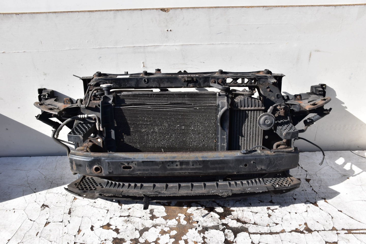 support panel for radiators pillar HYUNDAI IX35 and LIFT 2013-2015 1.7 CRDI 115KM Manual
