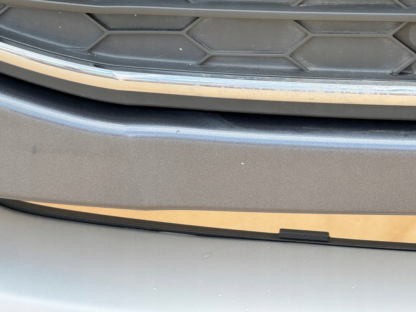 FORD ECOSPORT 2012-2017 bumper front complete grey METALIK CN1517757HA