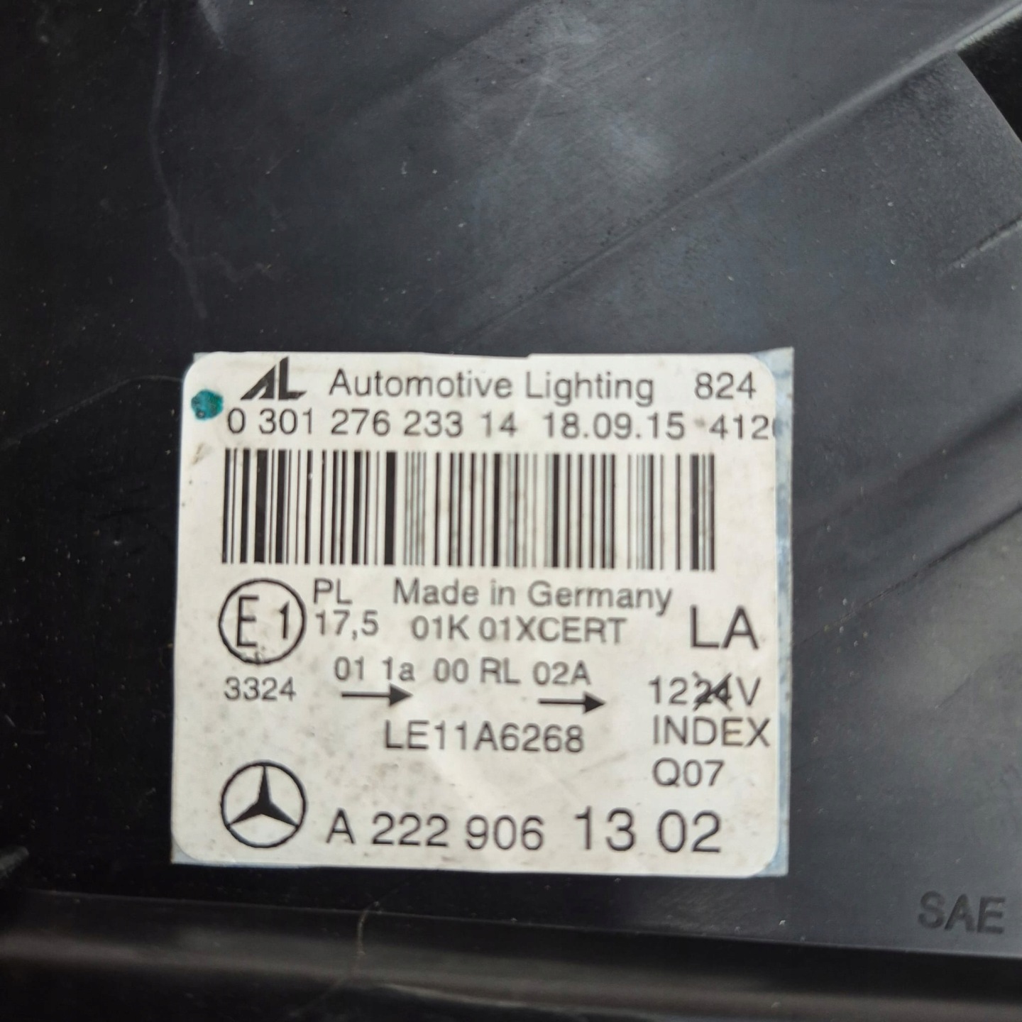 MERCEDES S KLASA W222 13- light left front FULL LED ILS NIGHT VISION