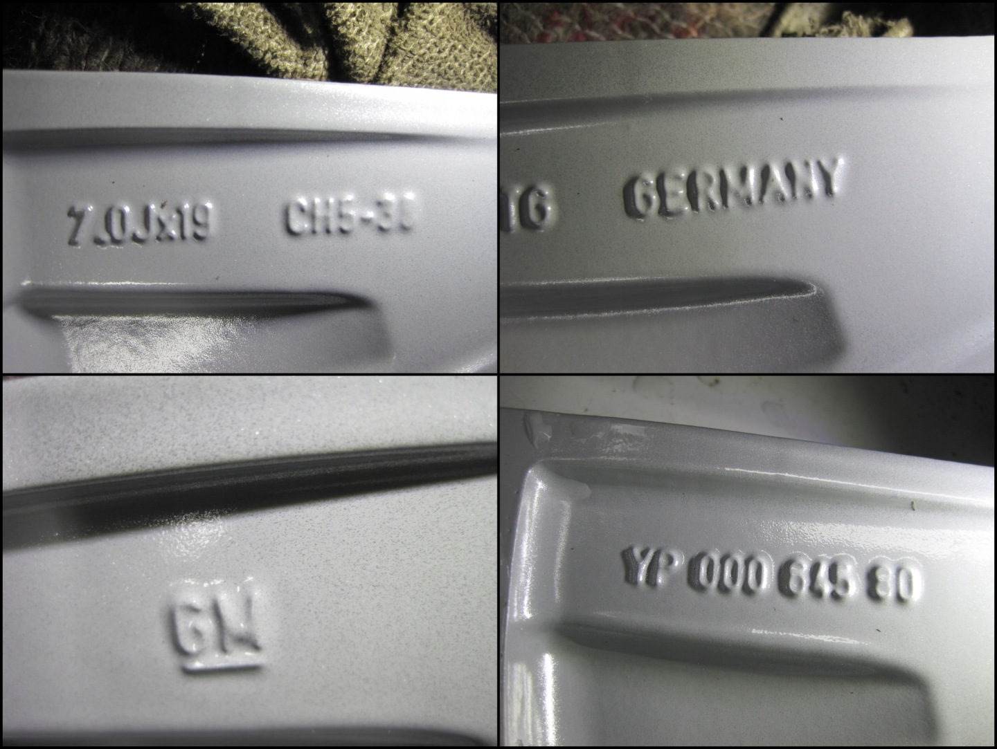 wheels discs tyres OPEL GRANDLAND R19 5mm