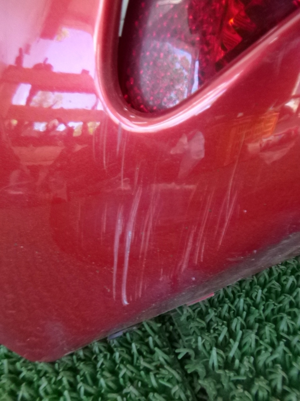 CITROEN C4 and 3D 04- bumper rear rear part below PDC EKQ