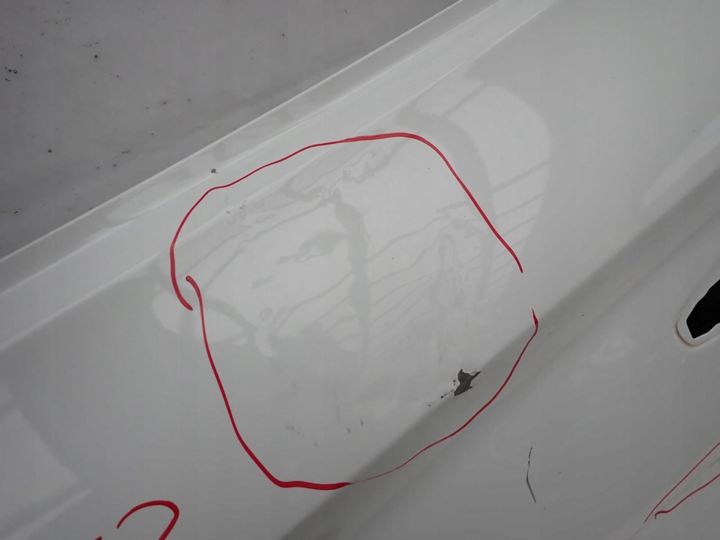 OPEL GRANDLAND X 17-> door rear part rear. left