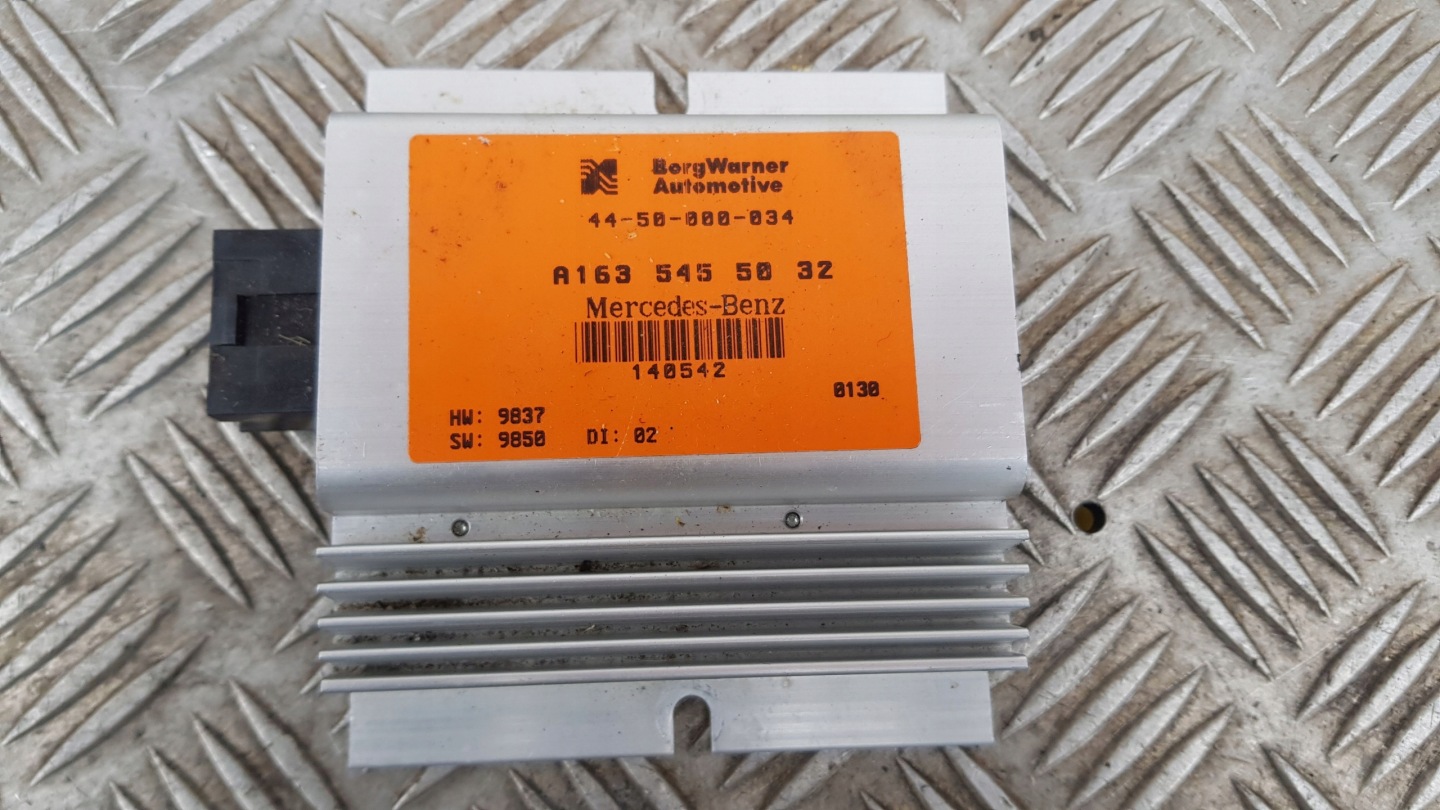MERCEDES ML W163 MODL computer control unit A1635455032