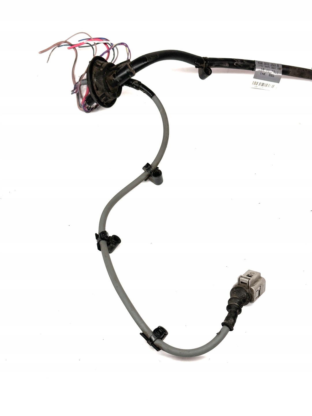 AUDI A6 S6 C7 bundle wiring wheels left rear part springing PNEUMA 4G0972253B