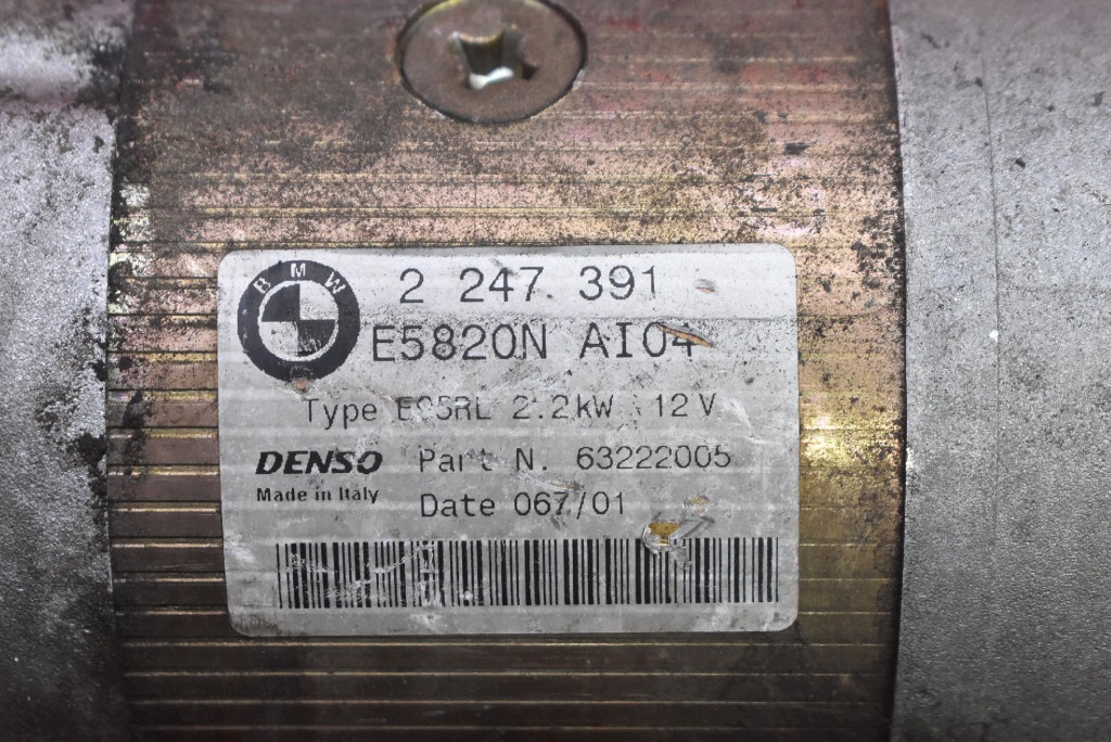 starter test 2247391 BMW E39 3.0 D 193 KM LIFT 00-04