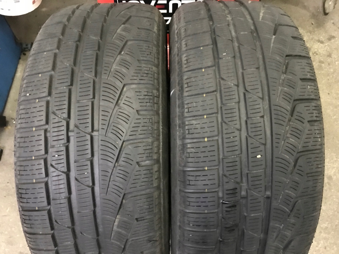 2 tyres winter 225/50R17 Pirelli Sottozero RunFlat
