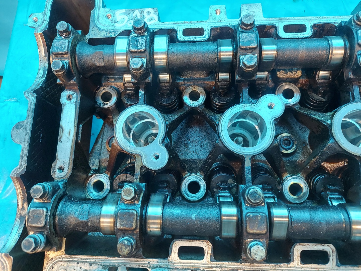 head. OPEL SAAB Z20NEL 2.0 T 55353482