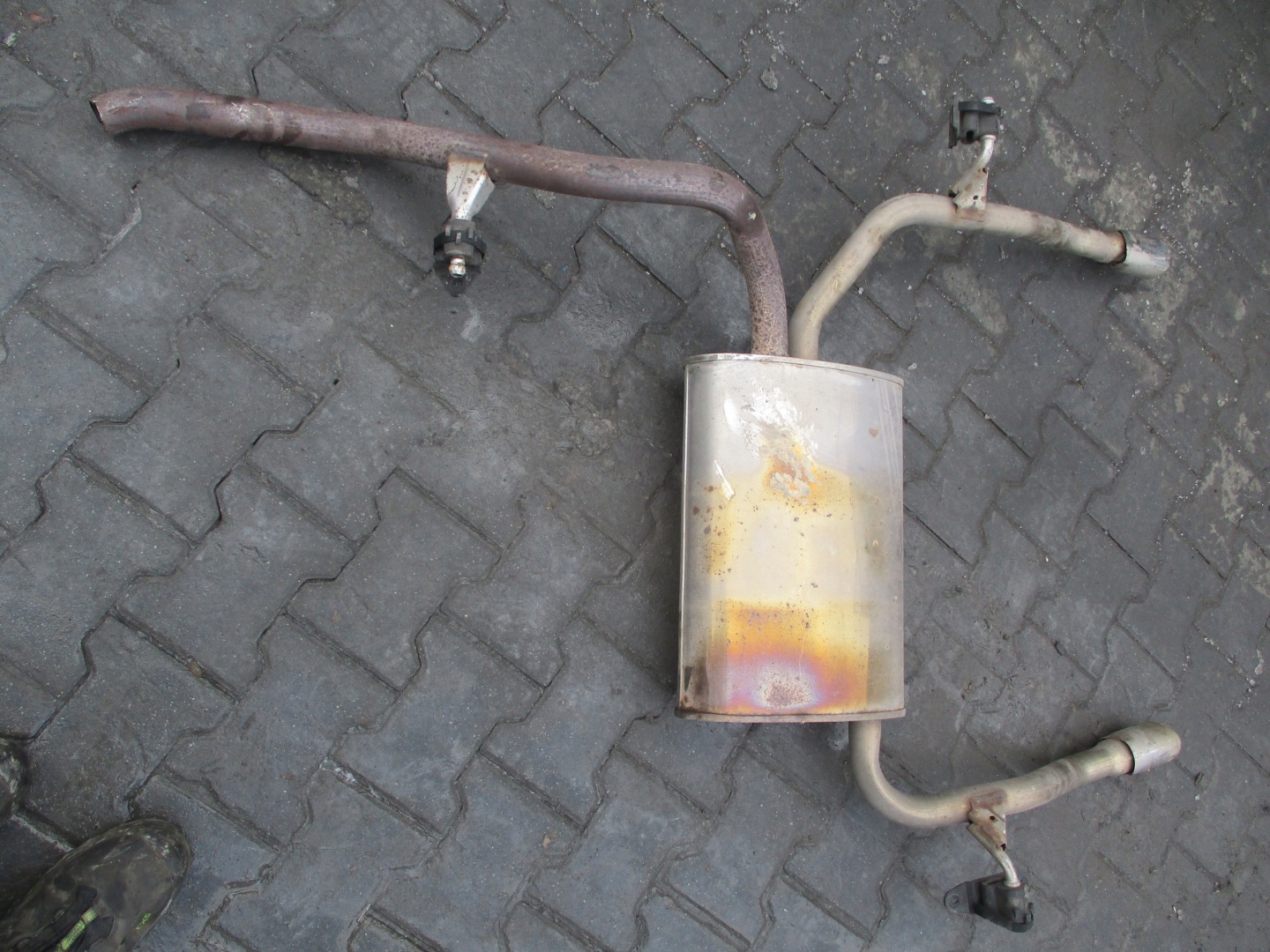 muffler, exhaust PEUGEOT 2008 II PSA4413