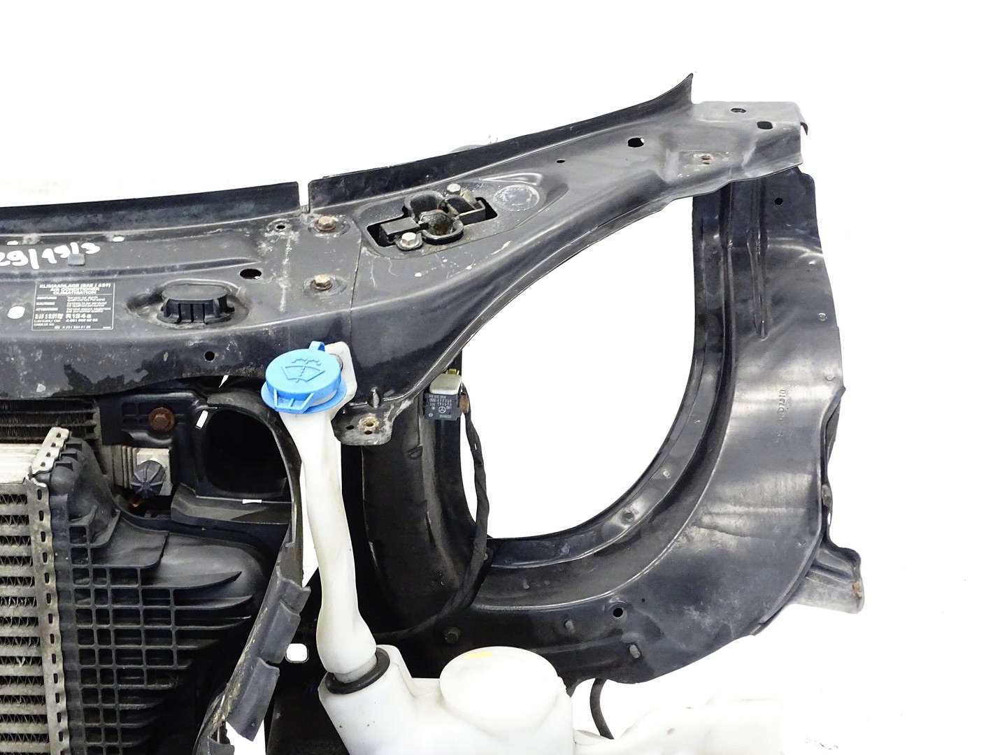 support panel for radiators complete pillar fan MERCEDES ML W164 LIFT 3.0 CDI
