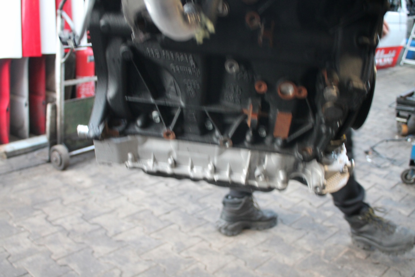 engine complete AUDI Q3 2,0 TFSI 500KM DNN new